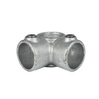 Karton Rohrverbinder Eckstück durchgehend-B / 26,9 mm (70 Stück)